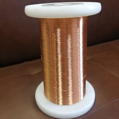 Polyester Enameled Copper Clad Aluminum Wire 0.13mm For Inductance Coils