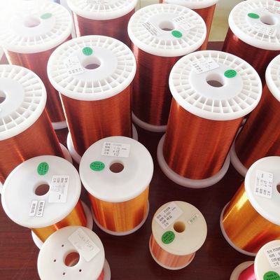 Self Bonding Modified Polyester Enameled Copper Clad Aluminum Wire 0.11mm Class155